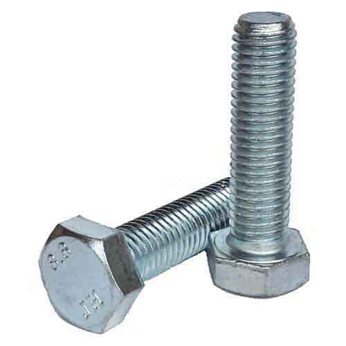 MHC7130FT M7-1.0 X 30 mm Hex Cap Screw, Coarse, Gr. 8.8, DIN 933 (FT), Zinc